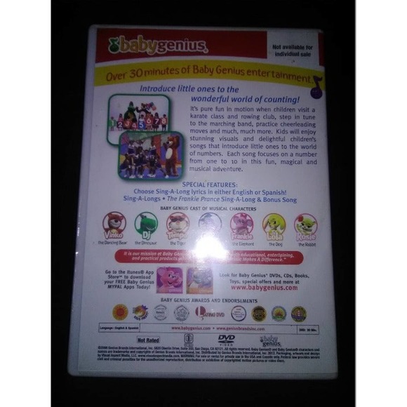 Baby Genius: Favorite Counting Songs - Picture 3 of 3